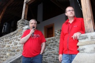 Rallye Český Krumlov: Setkání na Holkově